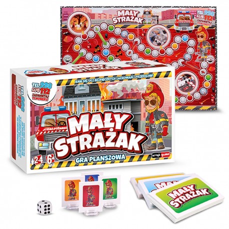135330 ARTYK GRA PLANSZOWA MAŁY STRAŻAK