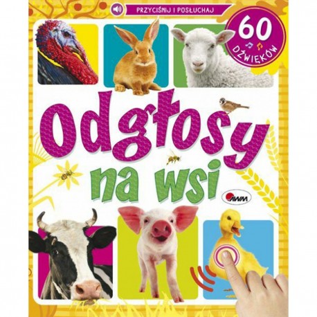 811651 KSIĄŻECZKA ODGŁOSY NA WSI 60 DŹWIĘKÓW