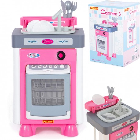 57914 POLESIE ZESTAW CARMEN ZE ZMYWARKĄ I ZLEWOZMYWAKIEM