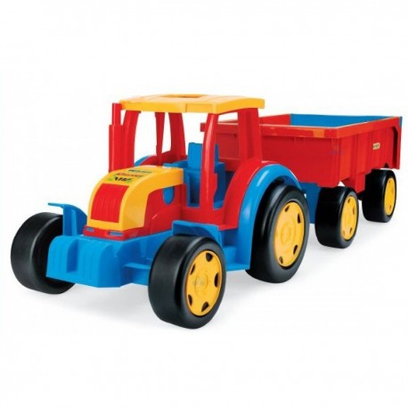 66100 WADER TRAKTOR Z PRZYCZEPĄ