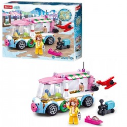 435794 SLUBAN KLOCKI POJAZD Z ZABAWKAMI 143 EL