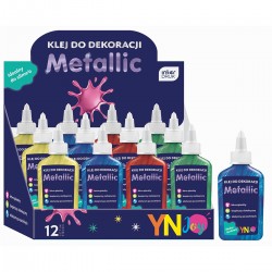 273628 INTERDRUK KLEJ DO DEKORACJI METALLIC
