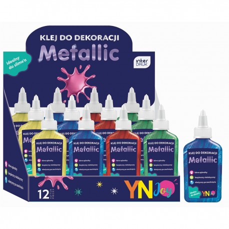 273628 INTERDRUK KLEJ DO DEKORACJI METALLIC