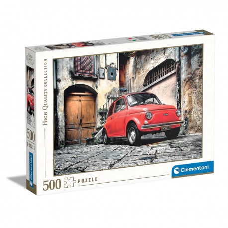 305759 CLEMENTONI PUZZLE 500 EL FIAT 500 CINQUECENTO HQ