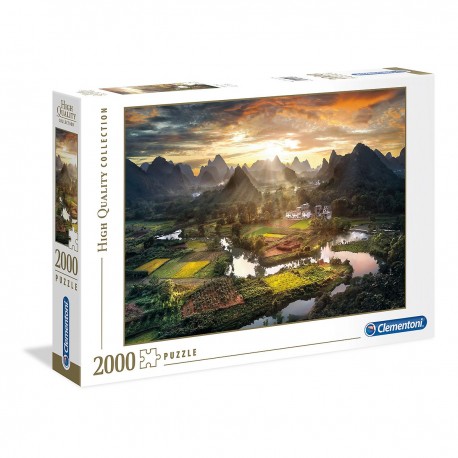 325641 CLEMENTONI PUZZLE 2000 EL WIDOKI W CHINACH HQ