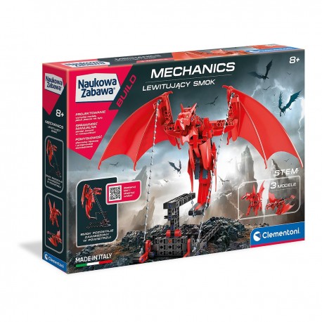 507061 CLEMENTONI FLOATING DRAGON LEWITUJĄCY SMOK