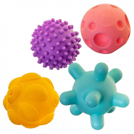 836870 SMILY PLAY PIŁECZKI SENSORYCZNE 4 SZT