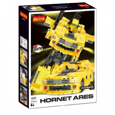 616630 KLOCKI COGO ROBOT TRANSFORMACJA 2W1 564 EL