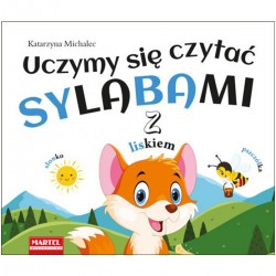 753372 MARTEL UCZYMY SIĘ CZYTAĆ SYLABAMI Z LISKIEM