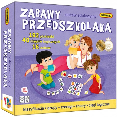 007578 ADAMIGO GRA ZABAWY PRZEDSZKOLAKA
