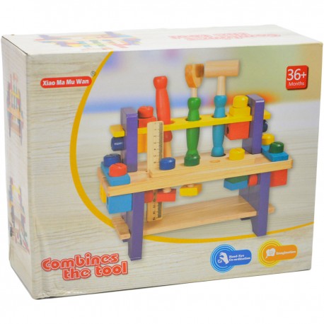 116226 ZESTAW WARSZTAT DREWNIANY