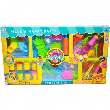 708236 MASA PLASTYCZNA CIASTOLINA FOREMKI AKCESORIA