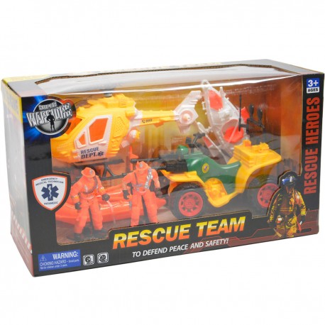 613370 ZESTAW RATUNKOWY POJAZDY 2 FIGURKI