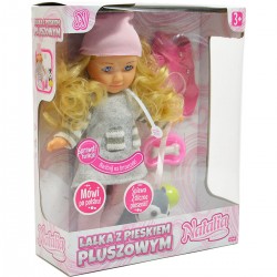 121661 LALKA NATALIA Z PIESKIEM PLUSZOWYM