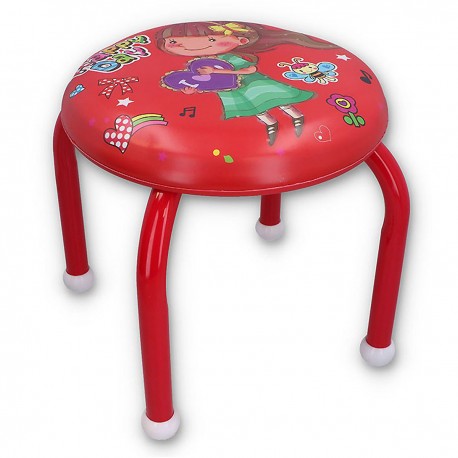 422244 KRZESŁO TABORET DZIECIĘCE METALOWE 4 KOLORY