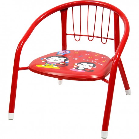 422237 KRZESŁO DZIECIĘCE METALOWE 4 KOLORY