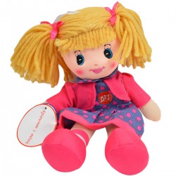 146809 SUN-DAY MASKOTKA LALKA SZMACIANKA 30 CM Z DŹWIĘKIEM