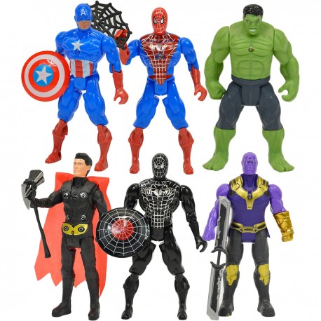 107329 FIGURKA SUPERBOHATER 6 WZORÓW ŚW