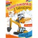072075 KOLOROWANKA Z TATUAŻAMI MASZYNY BUDOWLANE