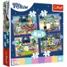 34399 TREFL PUZZLE 4W1 TREFLIKI PRZED SNEM 4+