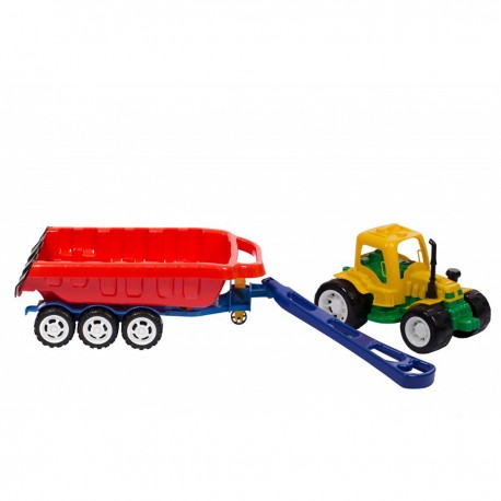 70181 AUTO TRAKTOR Z RĄCZKĄ DO PIASKU