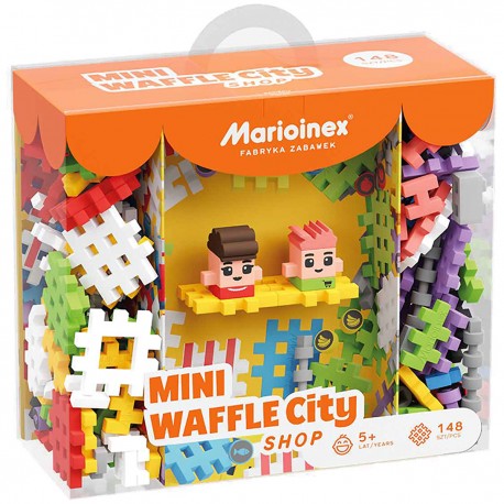 904169 MARIOINEX KLOCKI MINI WAFLE CITY SHOP 148 EL