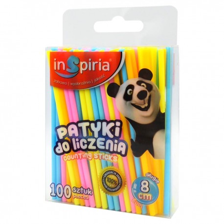 008465 KLOCKI PATYCZKI 3 KOLORY 8 CM