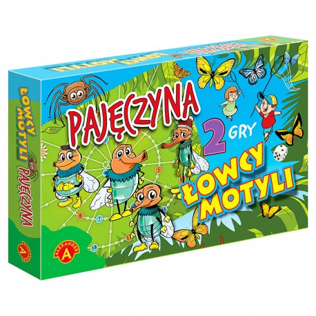 013900 ALEXANDER GRA PLANSZOWA PAJĘCZYNA ŁOWCY MOTYLI