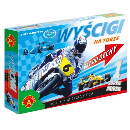 024791 ALEXANDER GRA PLANSZOWA WYŚCIGI NA TORZE