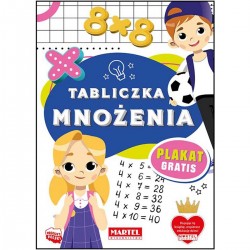 753624 MARTEL ĆWICZENIA TABLICZKA MNOŻENIA