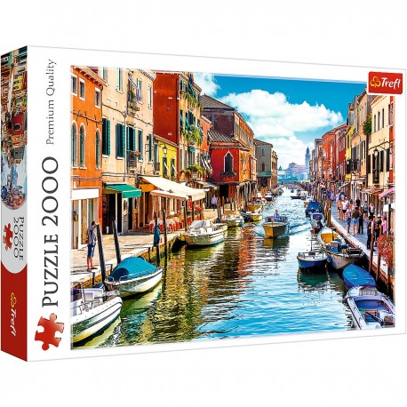 27110 TREFL PUZZLE 2000 EL. WYSPA MURANO WENECJA