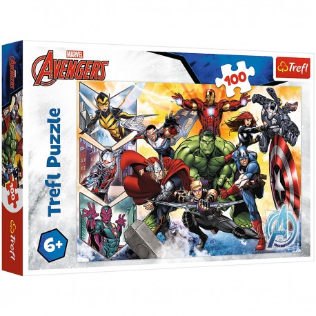 16431 TREFL PUZZLE 100 EL. AVENGERS