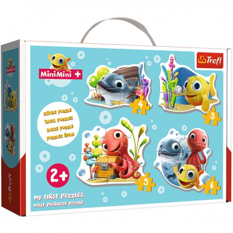 36125 TREFL BABY PUZZLE RYBKI MINI MINI