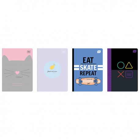 314024 ZESZYT W LINIĘ A5 32 MIX