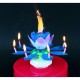 616610 ŚWIECZKA URODZINOWA GRAJĄCO-TANECZNA NIEBIESKA