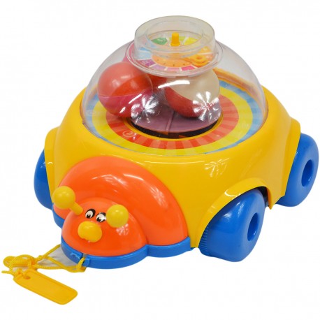 965798 BIEDRONKA DO CIĄGNIĘCIA Z PIŁECZKAMI