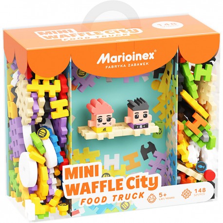 904244 MARIOINEX KLOCKI MINI WAFFLE CITY SHOP 148 EL