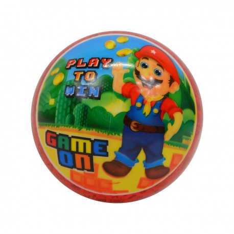 131100 PIŁKA GUMOWA MARIO 10 CM