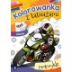 072778 KOLOROWANKA Z TATUAŻAMI MOTOCYKLE