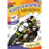 072778 KOLOROWANKA Z TATUAŻAMI MOTOCYKLE