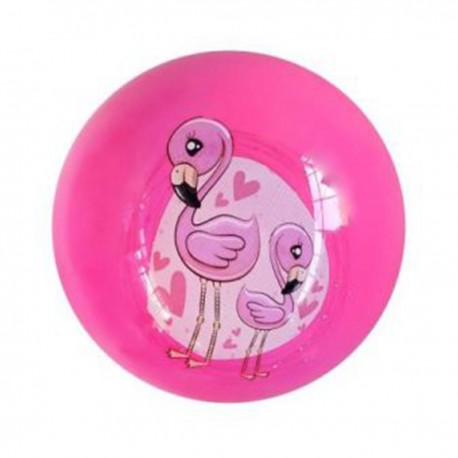 133855 PIŁKA GUMOWA FLAMING 23 CM