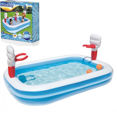 BESTWAY 54122 BASEN OGRODOWY Z KOSZYKÓWKĄ 636 L