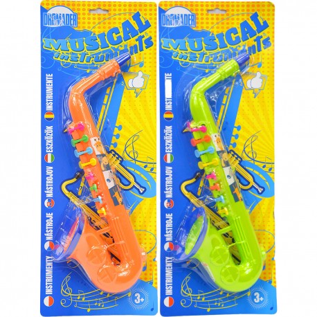 026044 INSTRUMENT MUZYCZNY SAKSOFON NA BLISTRZE