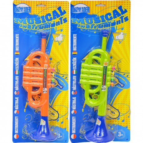 026051 INSTRUMENT MUZYCZNY TRĄBKA NA BLISTRZE