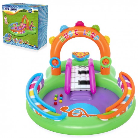 BESTWAY 53117 DMUCHANY MUZYCZNY PLAC ZABAW 349L