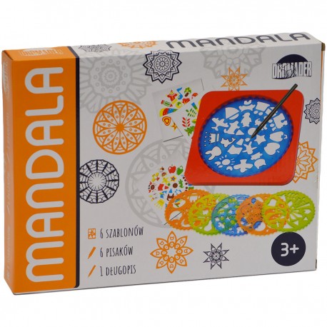 030331 ZESTAW SZKOLNY MANDALA SZABLONY PISAKI
