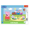 31406 TREFL RAMKOWE BABY 15 el. Wesoły pociąg Peppa