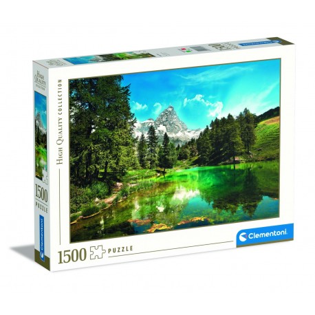 316809 CLEMENTONI PUZZLE 1500 el Niebieskie Jezioro