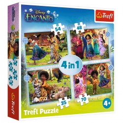34615 TREFL PUZZLE 4W1 ENCANTO