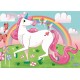247547 CLEMENTONI PUZZLE 2X20 EL Jednorożce